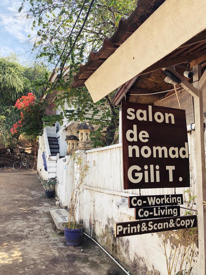 Bed and Breakfast Salon De Nomad Gili T. Gili Trawangan Exterior foto