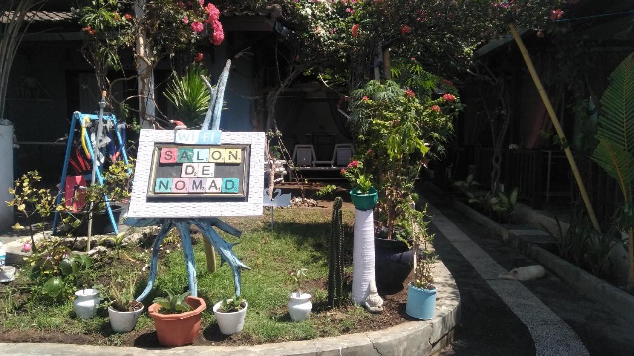 Bed and Breakfast Salon De Nomad Gili T. Gili Trawangan Exterior foto